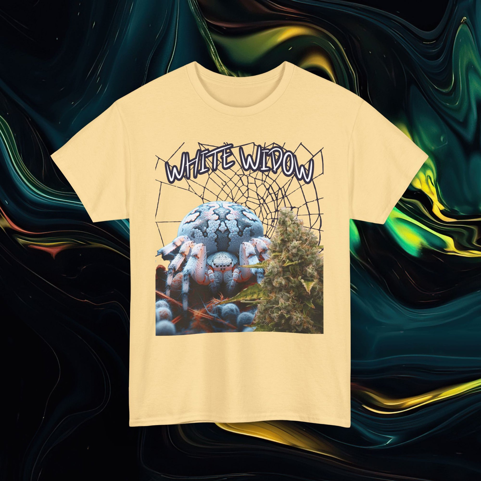White Widow | Gildan 5000 | Unisex Heavy Cotton Tee