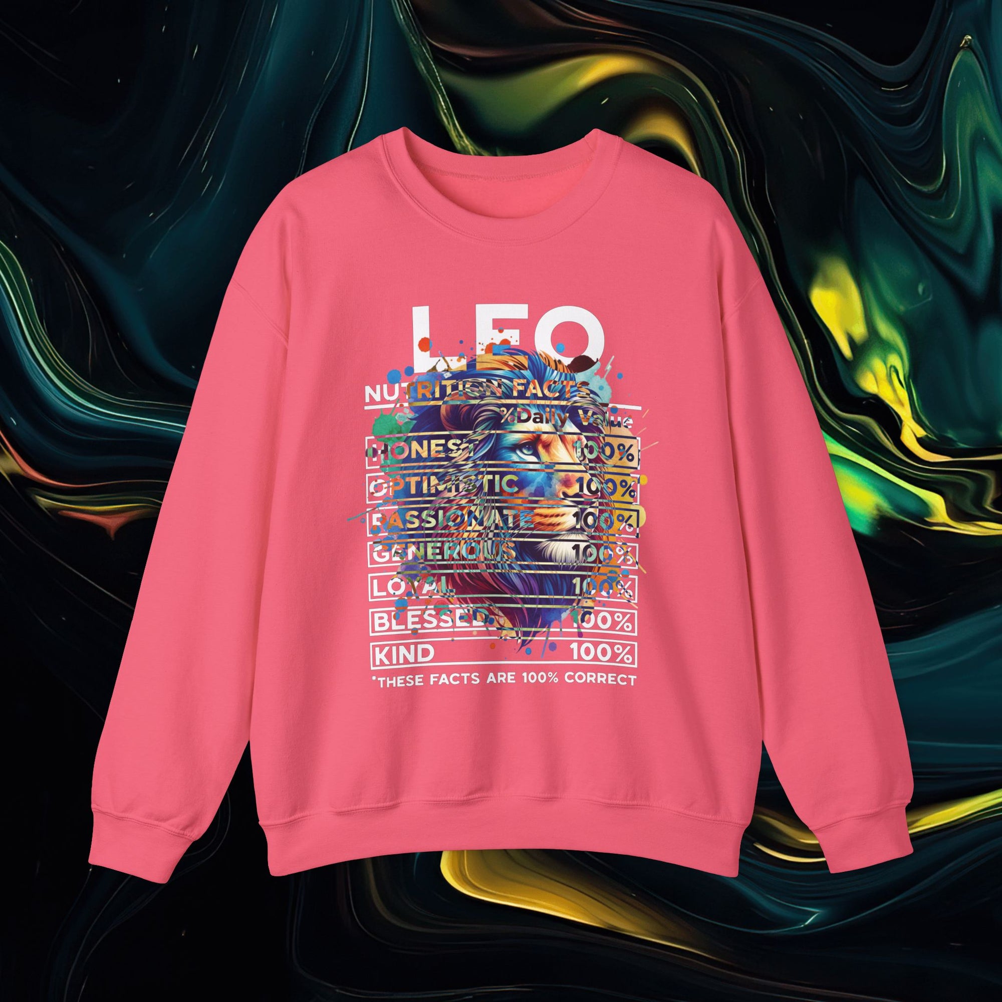Leo | Gildan 18000 | Unisex Heavy Blend™ Crewneck Sweatshirt