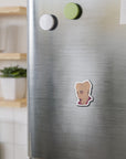 Tit Head | Die-Cut Magnet | Perfect for Wrestling Fans & Collectors