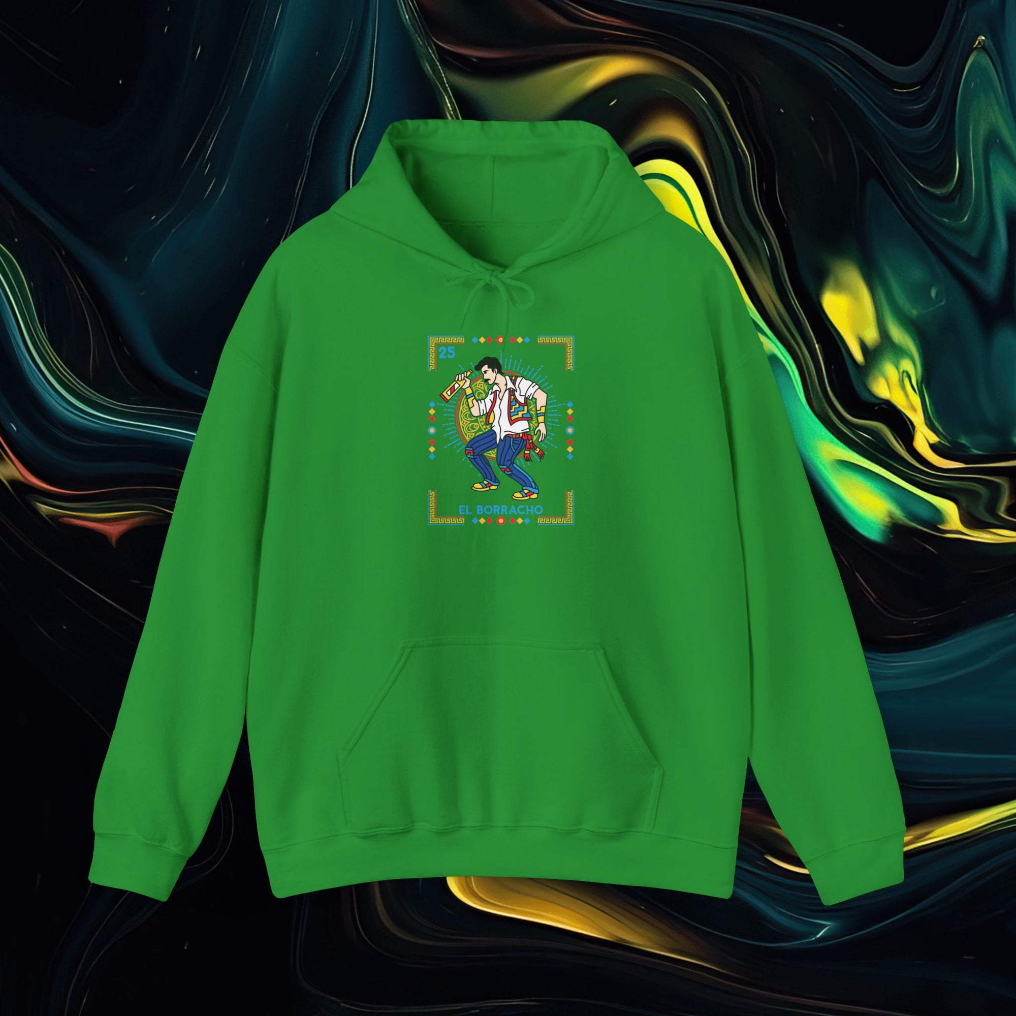Borracho | Gildan 18500 | Unisex Heavy Blend™ Hooded Sweatshirt