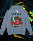 M.A.G.A. Viva Mexico | Comfort Colors 1467 | Unisex Lightweight Hooded Sweatshirt