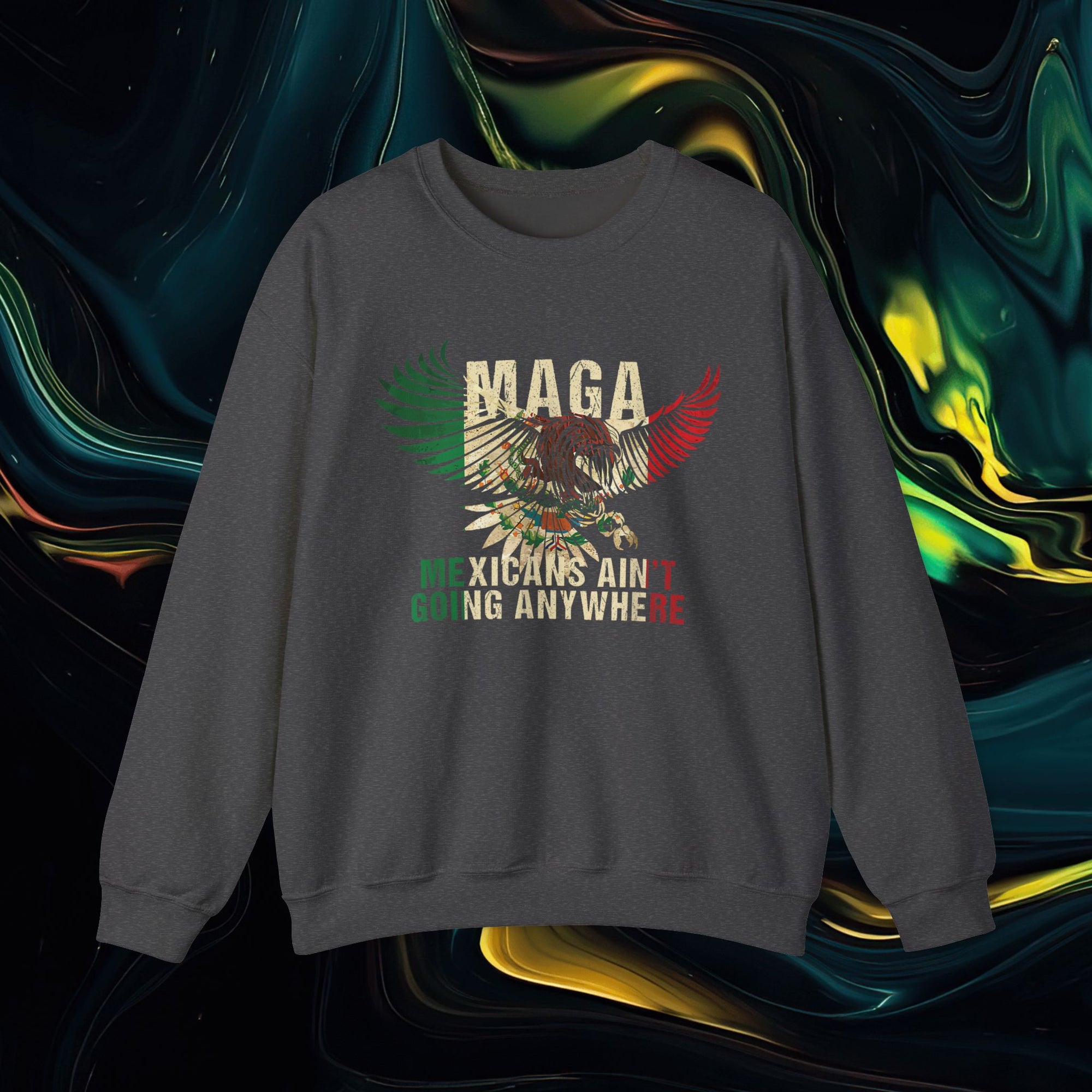 M.A.G.A. Flying Eagle | Gildan 18000 | Unisex Heavy Blend™ Crewneck Sweatshirt
