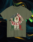 M.A.G.A.  Always Get Across | Gildan 5000 | Unisex Heavy Cotton Tee