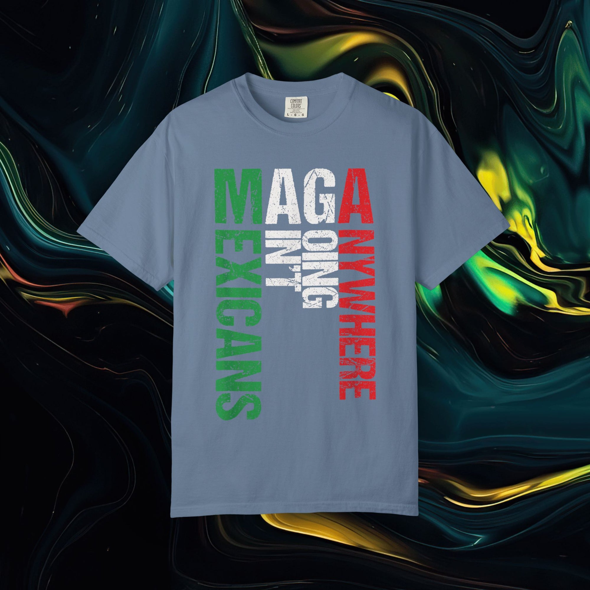 M.A.G.A. Vertical | Comfort Colors C1717 | Unisex Garment-Dyed T-shirt