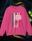 M.A.G.A. Mexican/American Flag | Gildan 18000 | Unisex Heavy Blend™ Crewneck Sweatshirt