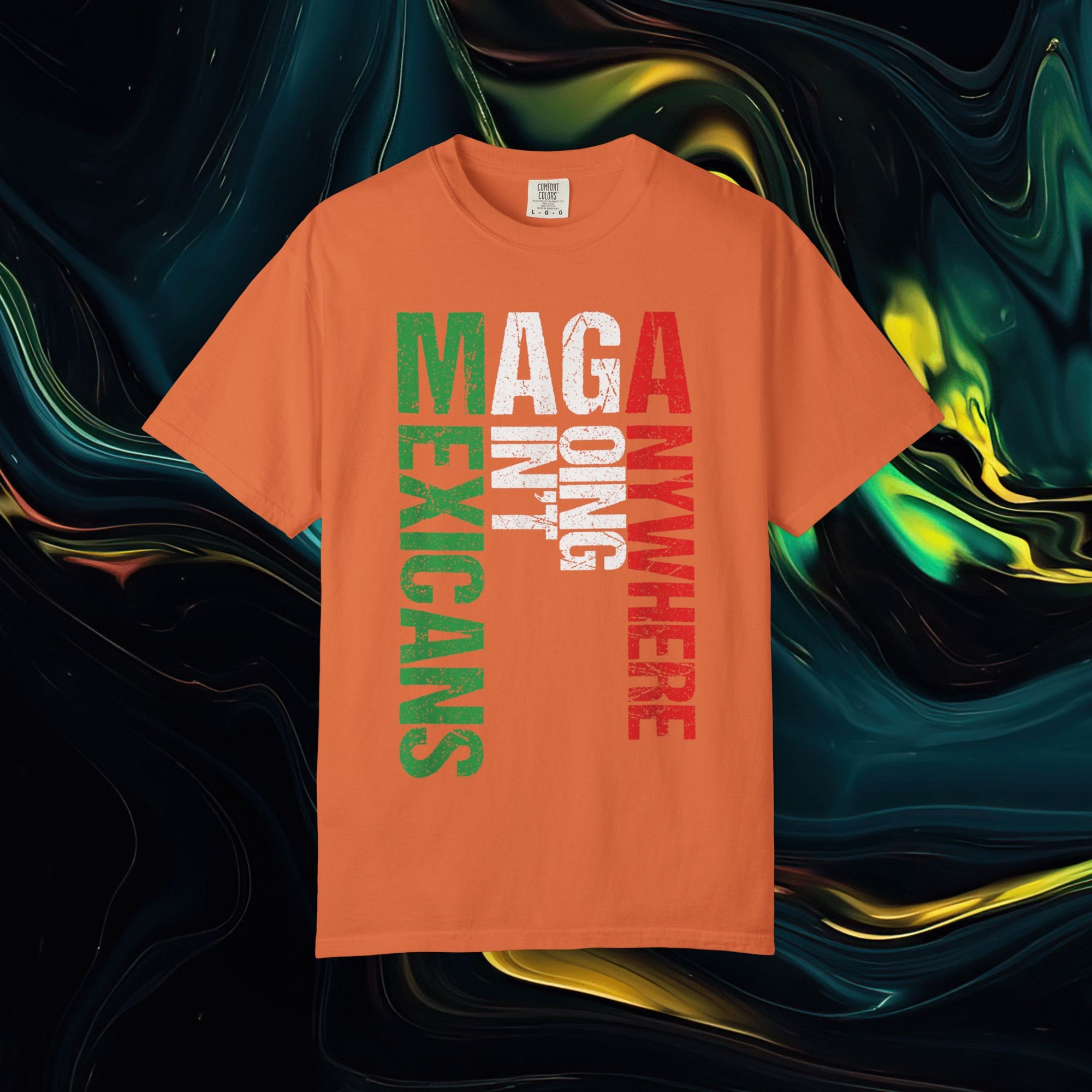 M.A.G.A. Vertical | Comfort Colors C1717 | Unisex Garment-Dyed T-shirt