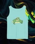 Turtle With Attitude | Unisex Garment-Dyed Tank Top