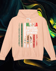 M.A.G.A. Mexican/American Flag | Comfort Colors 1467 | Unisex Lightweight Hooded Sweatshirt