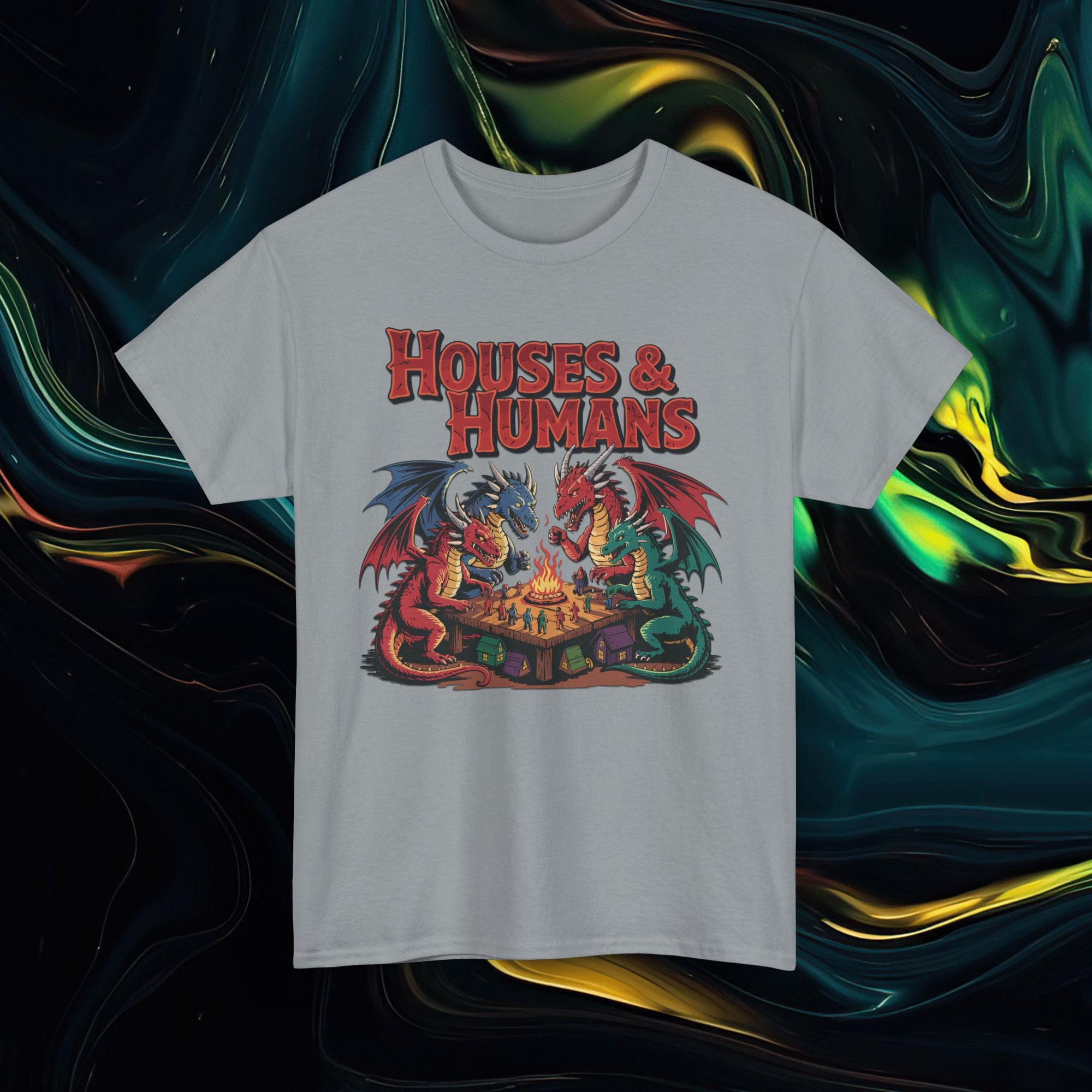 Houses &amp; Humans | Gildan 5000 | Unisex Heavy Cotton Tee