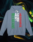 M.A.G.A. Vertical | Comfort Colors 1467 | Unisex Lightweight Hooded Sweatshirt