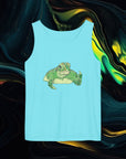 Turtle With Attitude | Unisex Garment-Dyed Tank Top