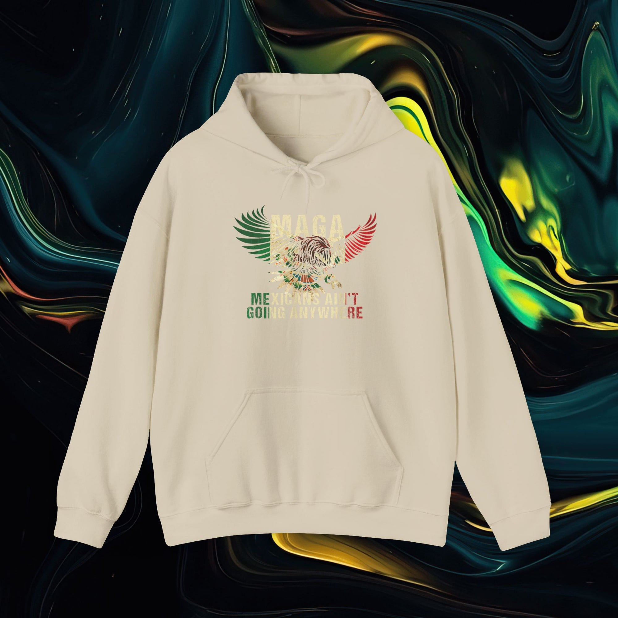 M.A.G.A. Flying Eagle | Gildan 18500 | Unisex Heavy Blend™ Hooded Sweatshirt