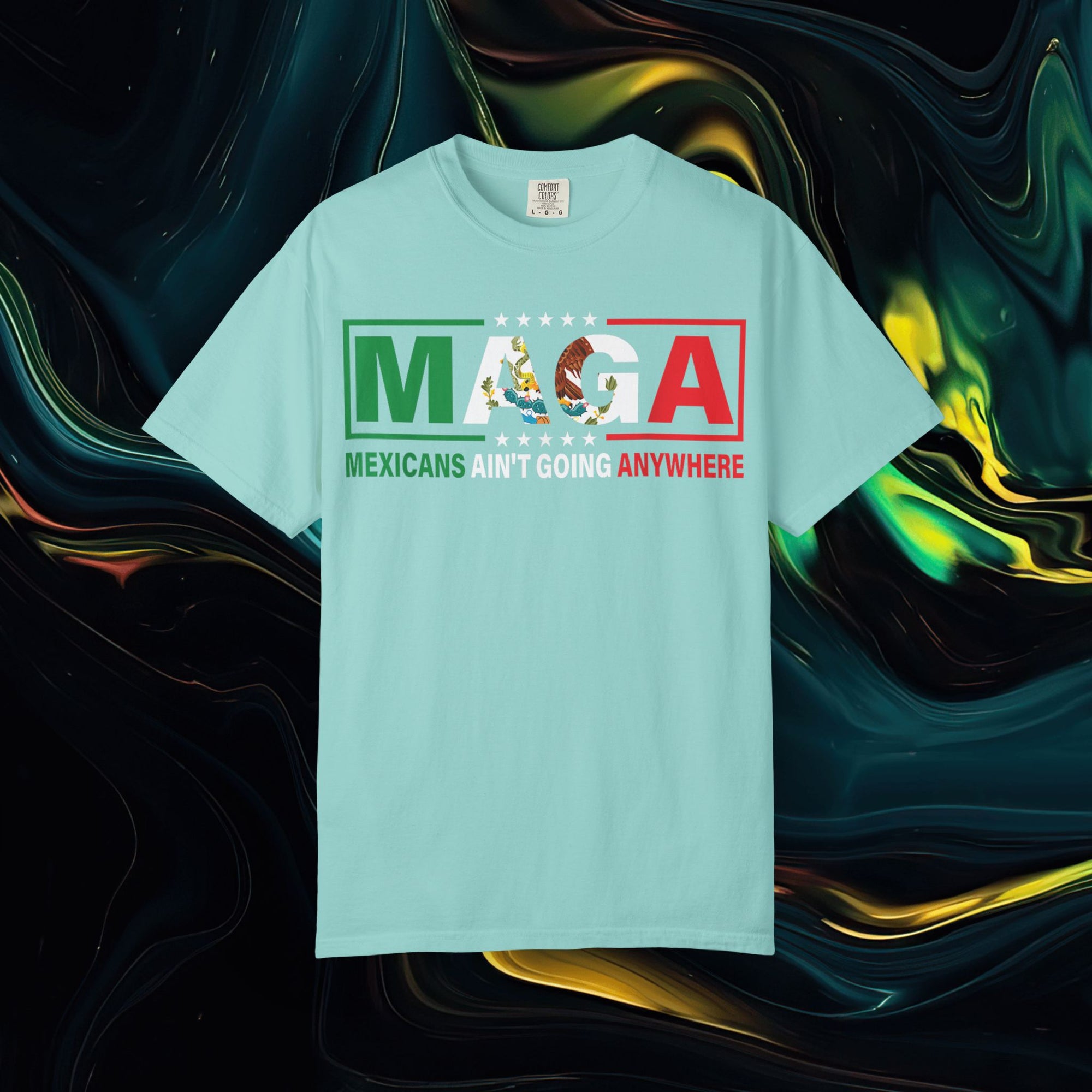 M.A.G.A. Political Sign | Comfort Colors C1717 | Unisex Garment-Dyed T-shirt
