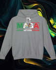 M.A.G.A. Political Sign | Comfort Colors 1467 | Unisex Lightweight Hooded Sweatshirt