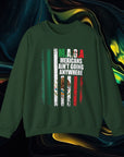 M.A.G.A. Mexican/American Flag | Gildan 18000 | Unisex Heavy Blend™ Crewneck Sweatshirt