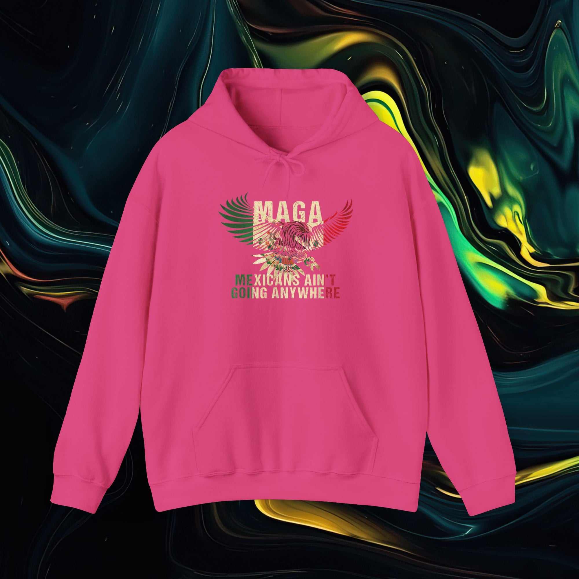 M.A.G.A. Flying Eagle | Gildan 18500 | Unisex Heavy Blend™ Hooded Sweatshirt