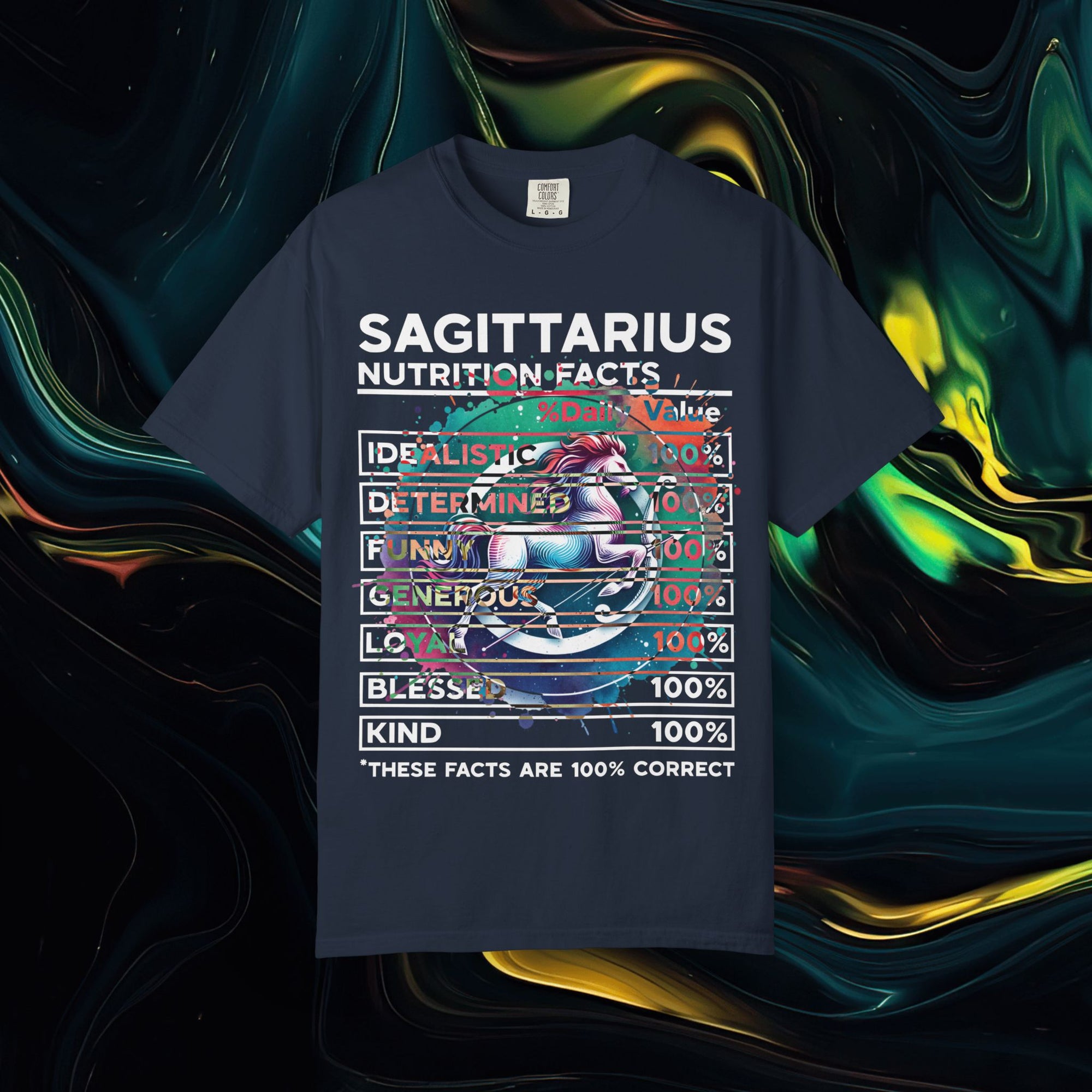 Sagittarius | Comfort Colors C1717 | Unisex Garment-Dyed T-shirt
