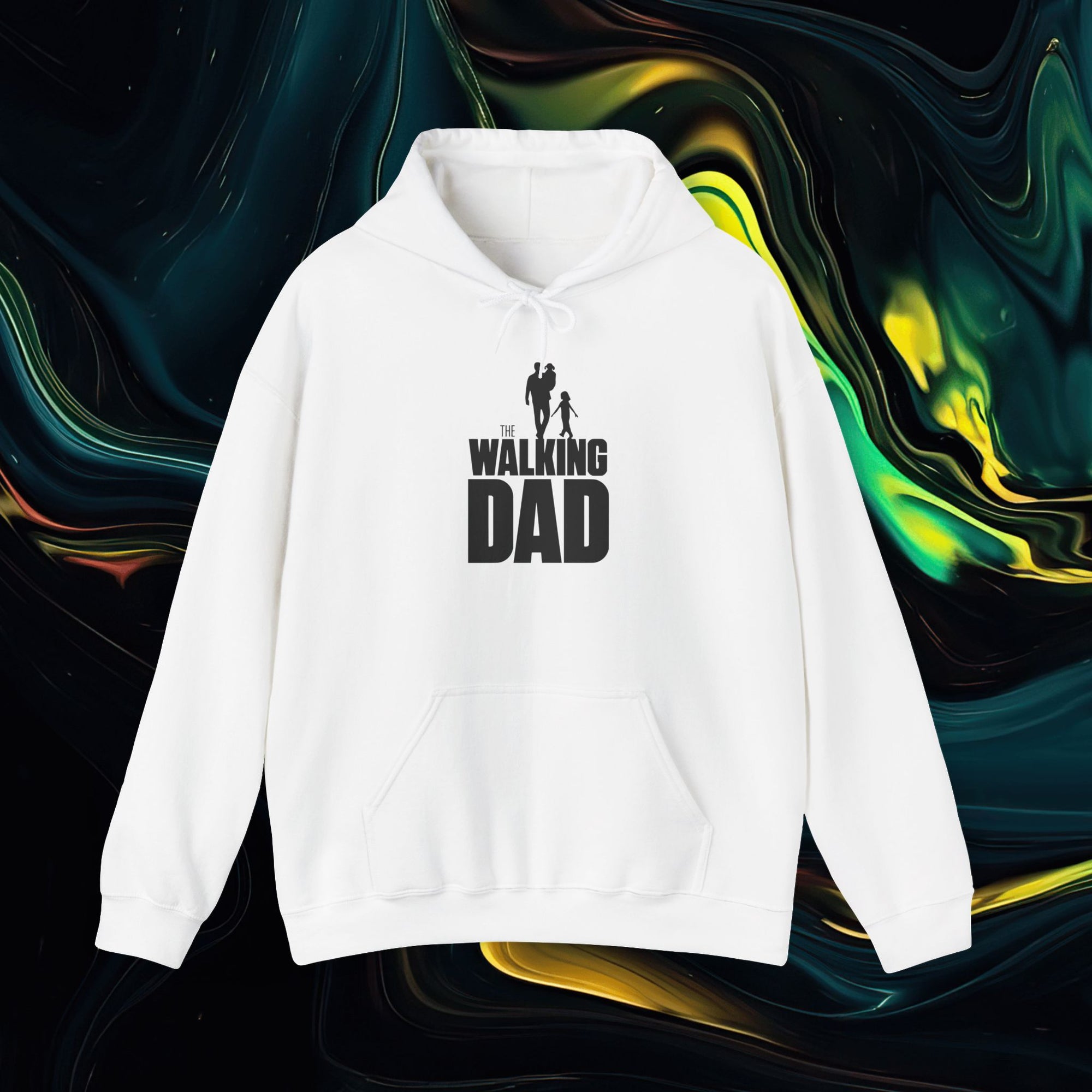 The Walking Dad | Gildan 18500 | Unisex Heavy Blend™ Hooded Sweatshirt