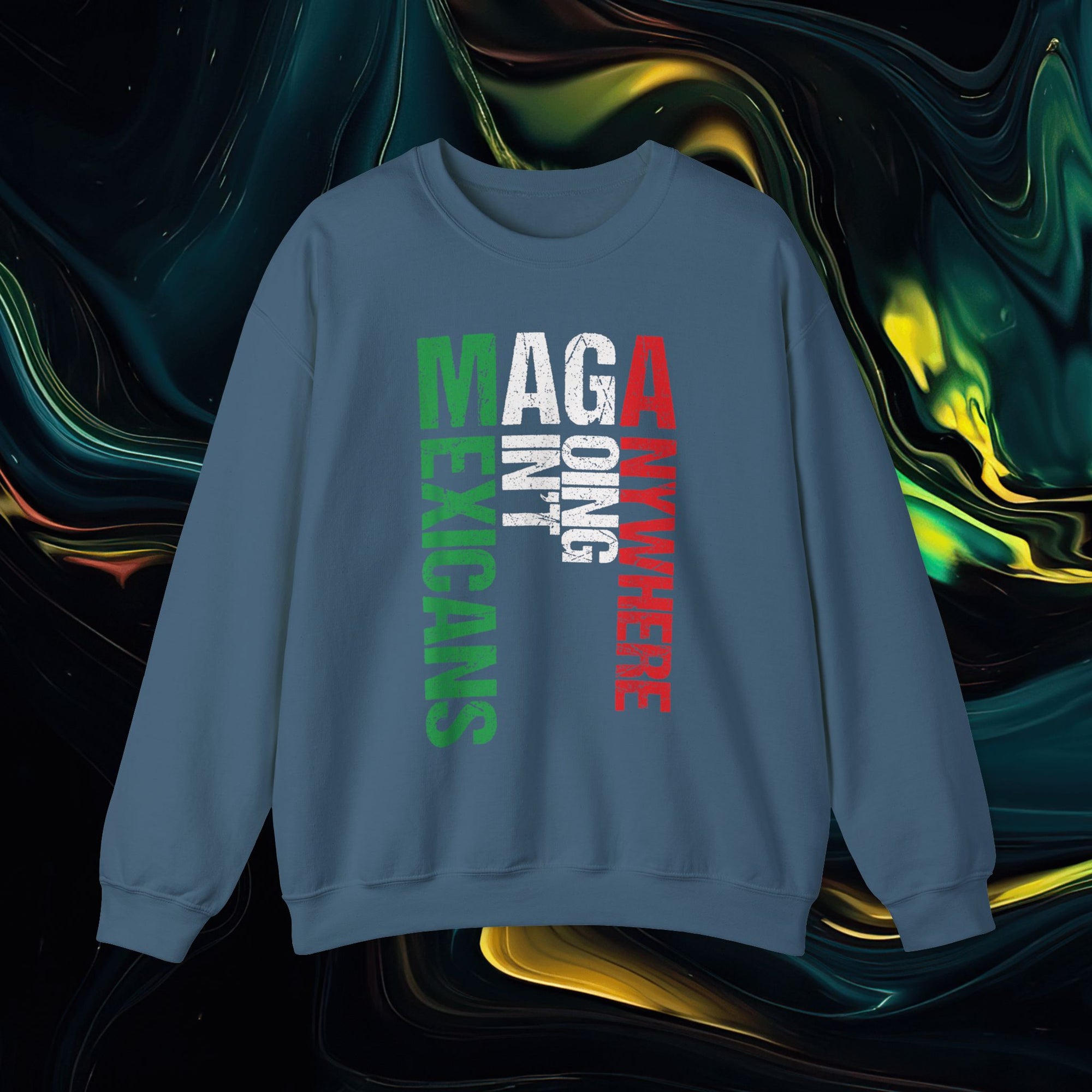 M.A.G.A. Vertical | Gildan 18000 | Unisex Heavy Blend™ Crewneck Sweatshirt