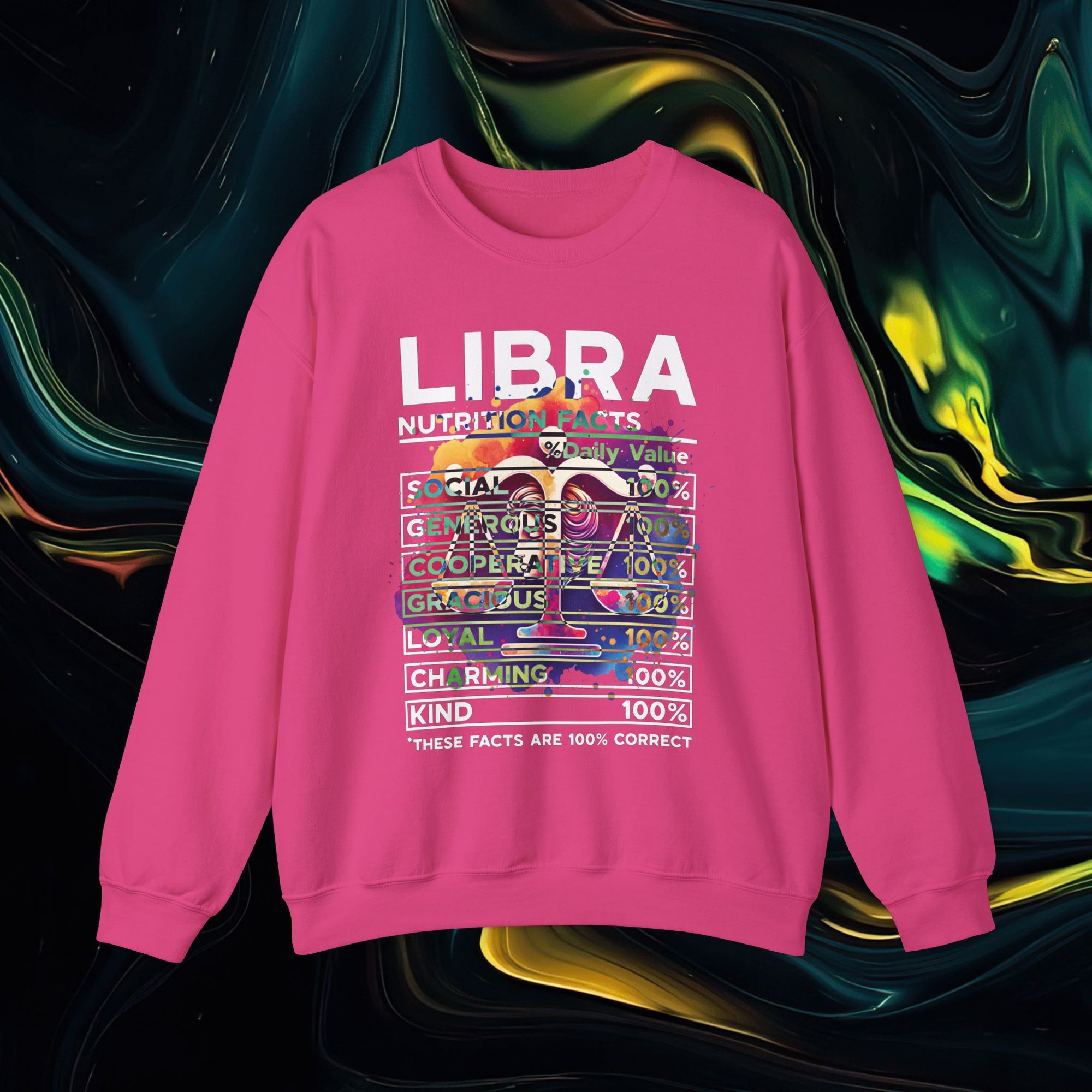 Libra | Gildan 18000 | Unisex Heavy Blend™ Crewneck Sweatshirt