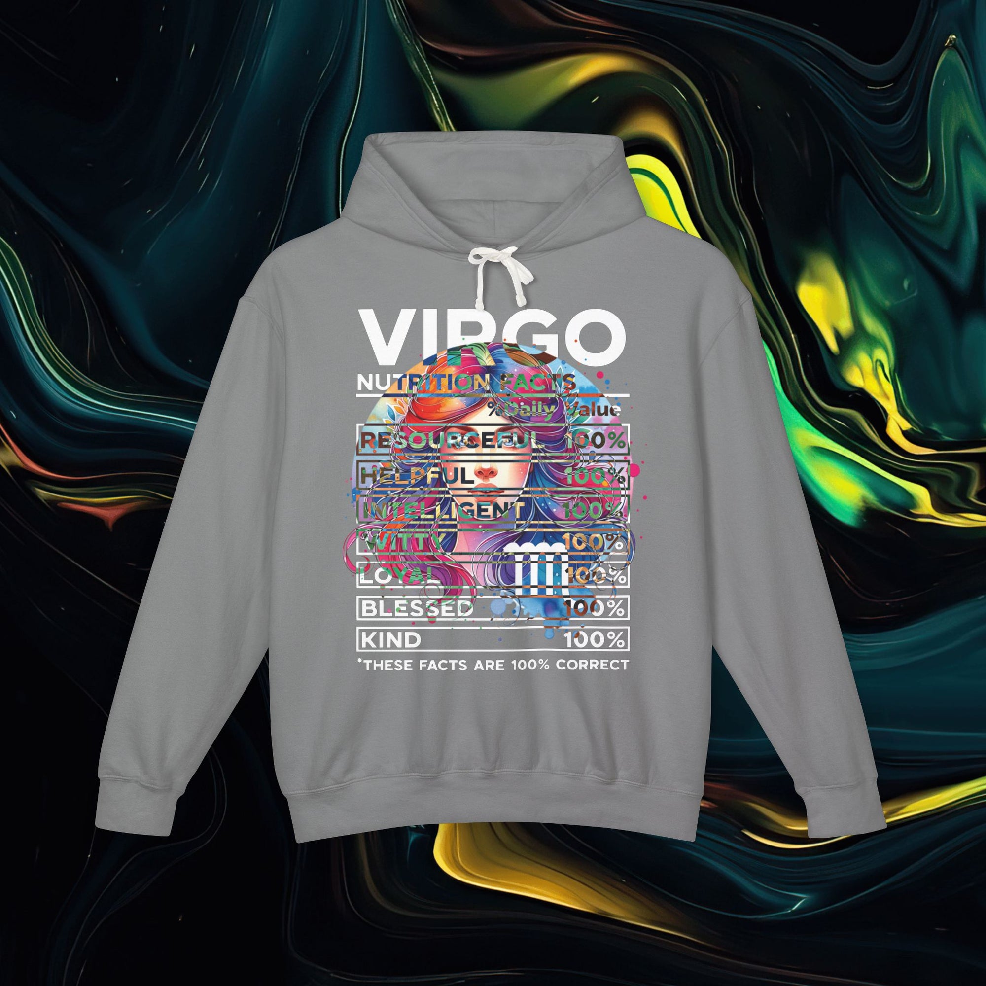 Virgo | Comfort Colors 1467 | Unisex Lightweight Hooded Sweatshirt