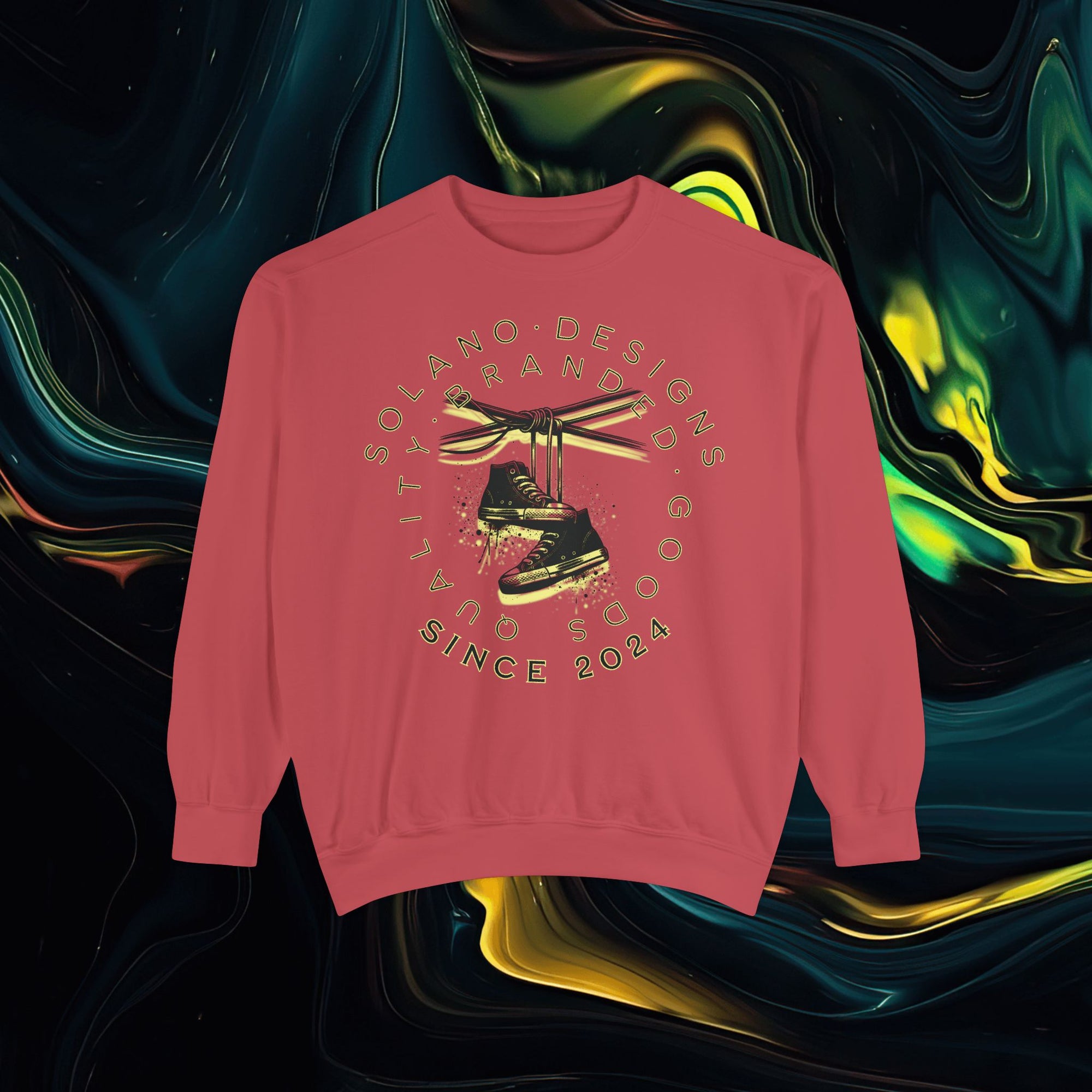 Chuck&#39;em | Comfort Colors 1566 Unisex Garment-Dyed Sweatshirt