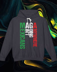M.A.G.A. Vertical | Comfort Colors 1467 | Unisex Lightweight Hooded Sweatshirt
