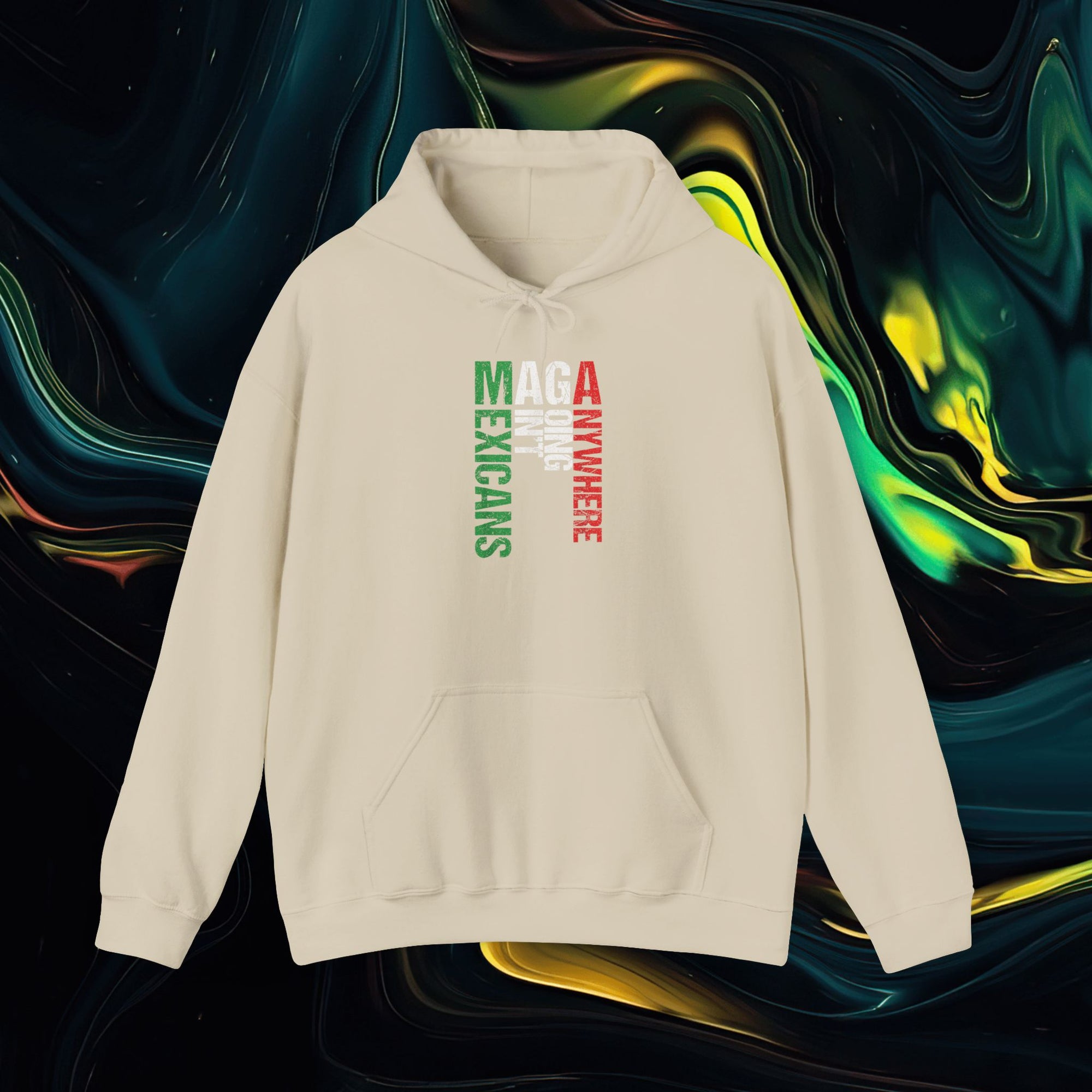 M.A.G.A. Vertical | Gildan 18500 | Unisex Heavy Blend™ Hooded Sweatshirt