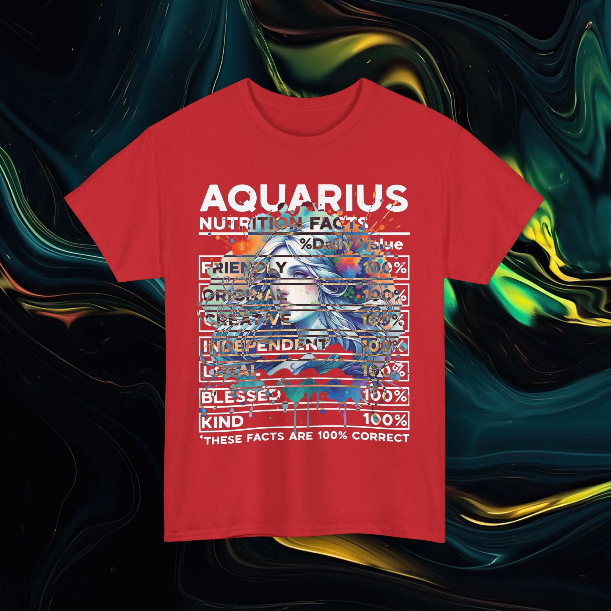 Aquarius | Gildan 5000 | Unisex Heavy Cotton Tee
