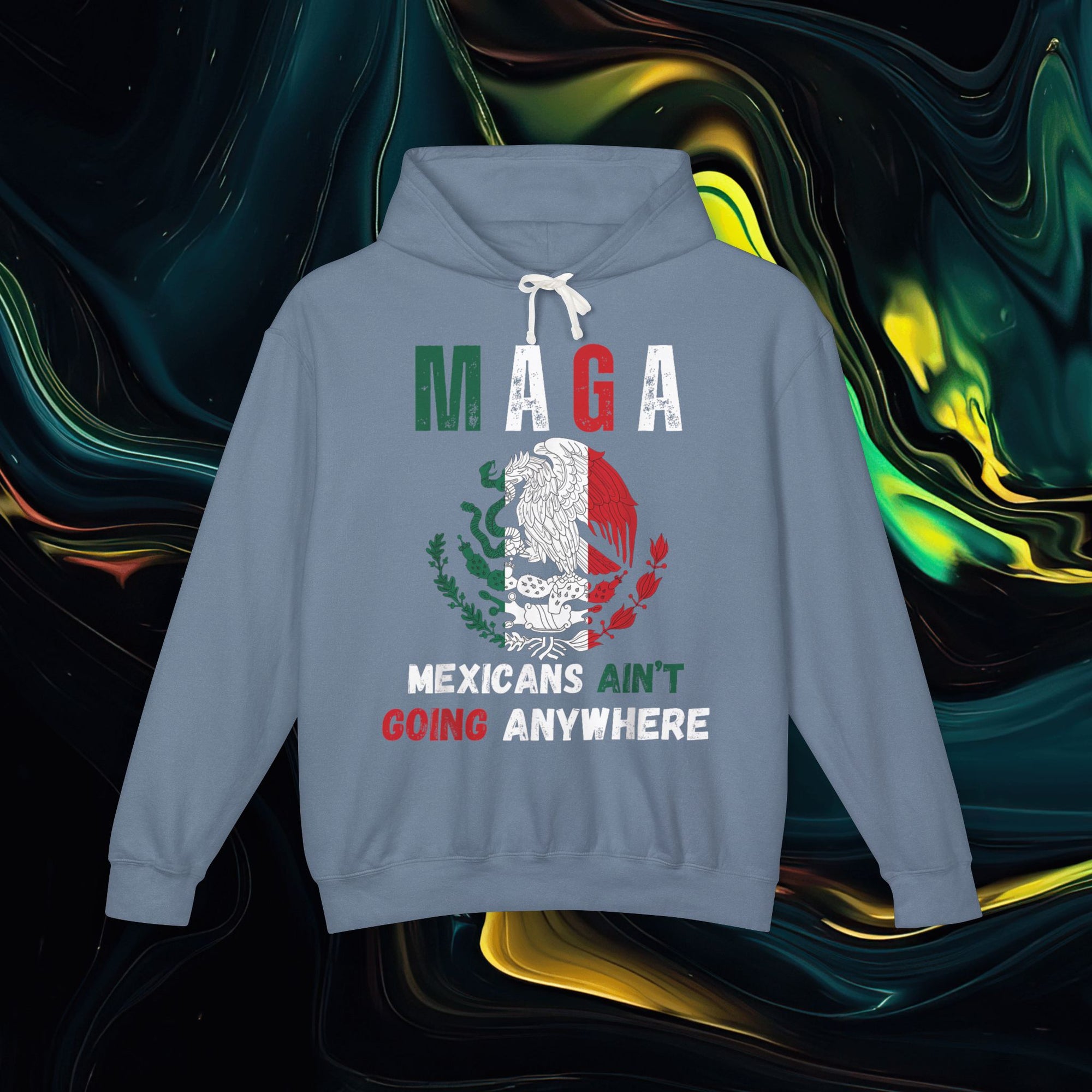 M.A.G.A. | Comfort Colors 1467 | Unisex Lightweight Hooded Sweatshirt