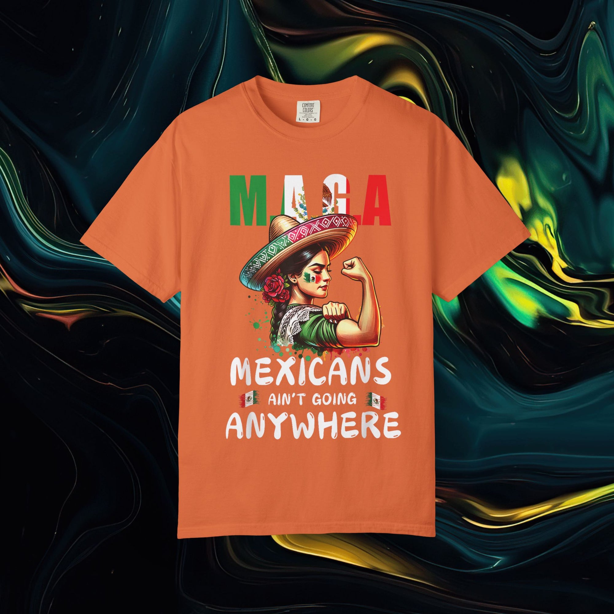 M.A.G.A. Fuerza | Comfort Colors C1717 | Unisex Garment-Dyed T-shirt