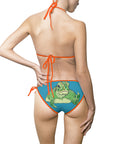 Turtle With Attitude | Women's Bikini Swimsuit (AOP)