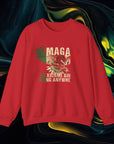 M.A.G.A. Flying Eagle | Gildan 18000 | Unisex Heavy Blend™ Crewneck Sweatshirt