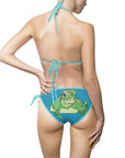 Turtle With Attitude | Women's Bikini Swimsuit (AOP)