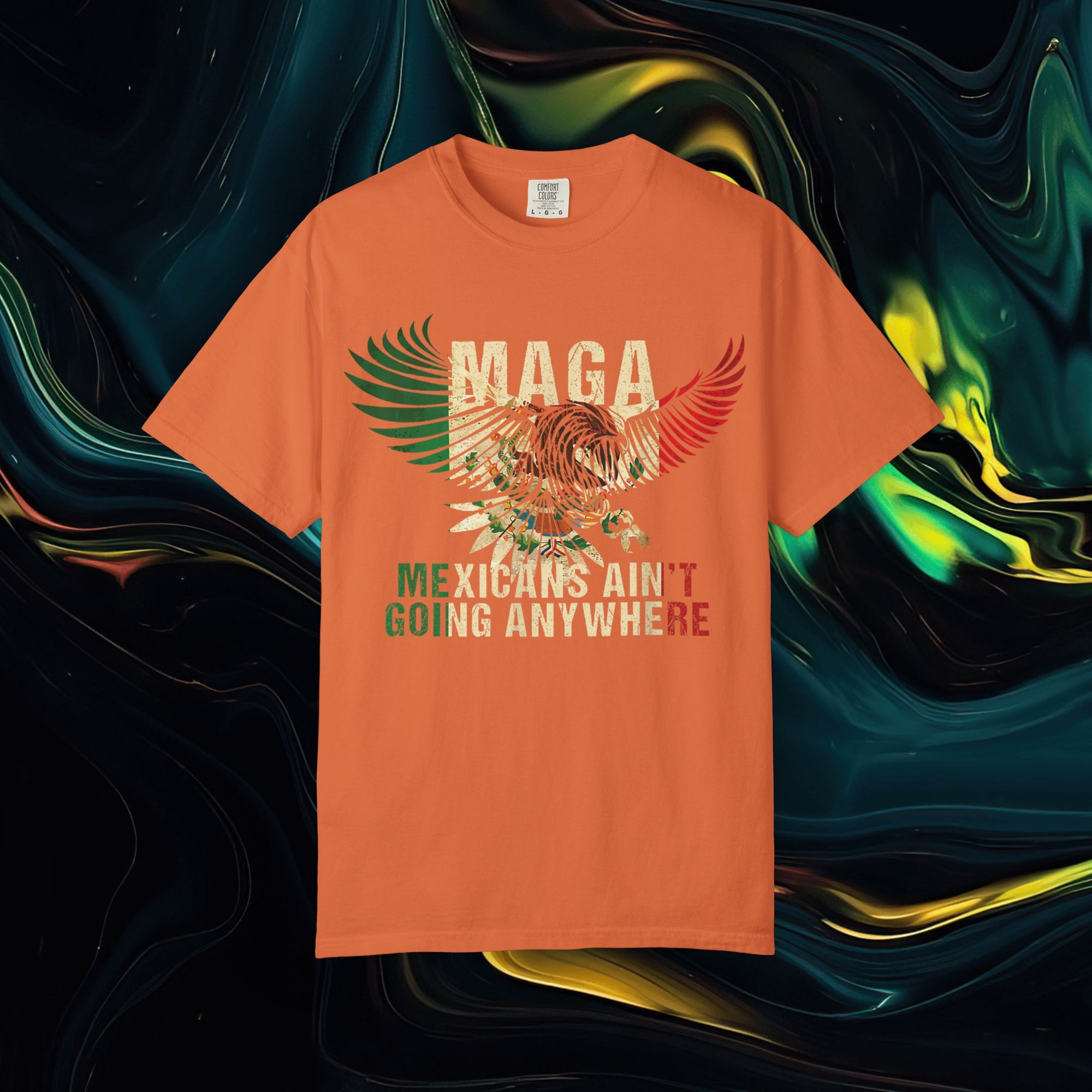 M.A.G.A. Flying Eagle | Comfort Colors C1717 | Unisex Garment-Dyed T-shirt