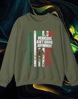 M.A.G.A. Mexican/American Flag | Gildan 18000 | Unisex Heavy Blend™ Crewneck Sweatshirt