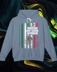 M.A.G.A. Mexican/American Flag | Comfort Colors 1467 | Unisex Lightweight Hooded Sweatshirt