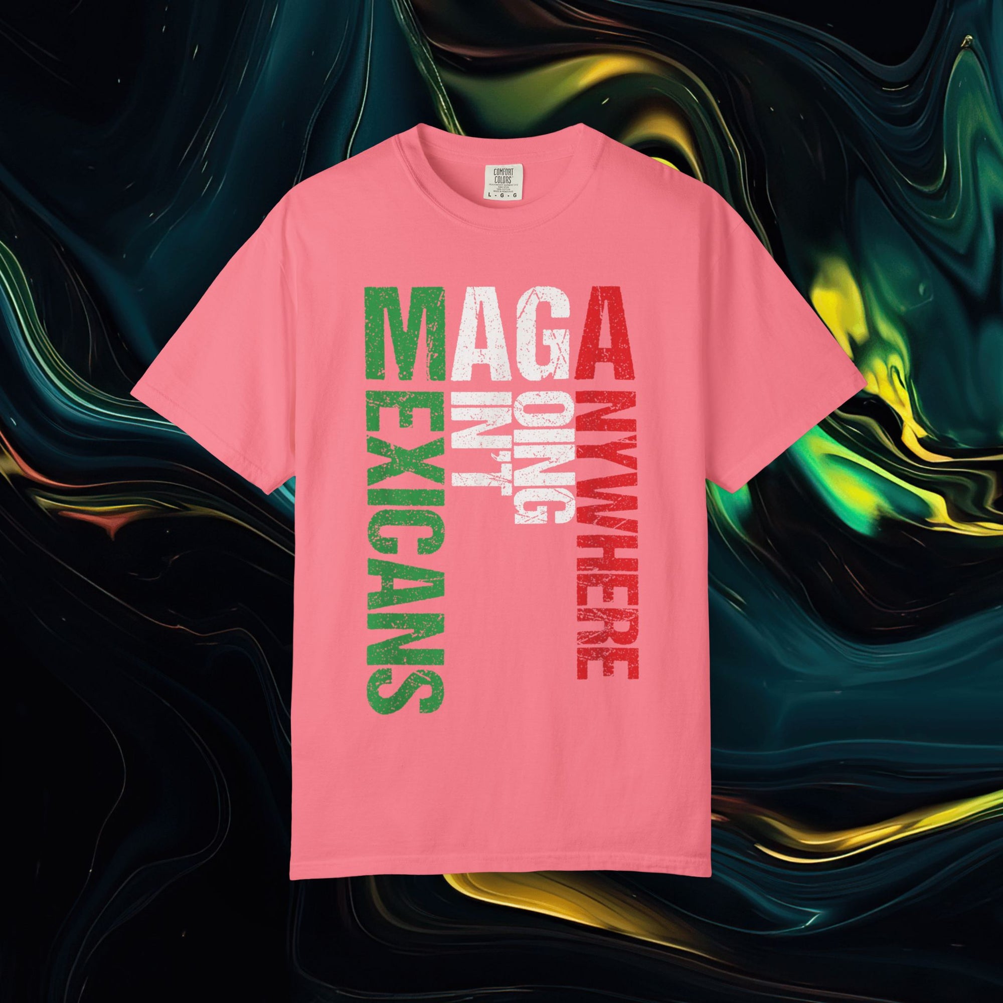 M.A.G.A. Vertical | Comfort Colors C1717 | Unisex Garment-Dyed T-shirt